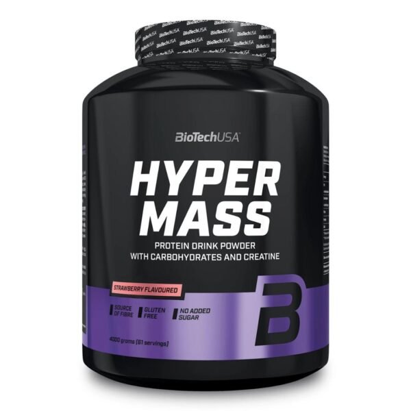 hyper mass gainer biotech 4 kg fraise