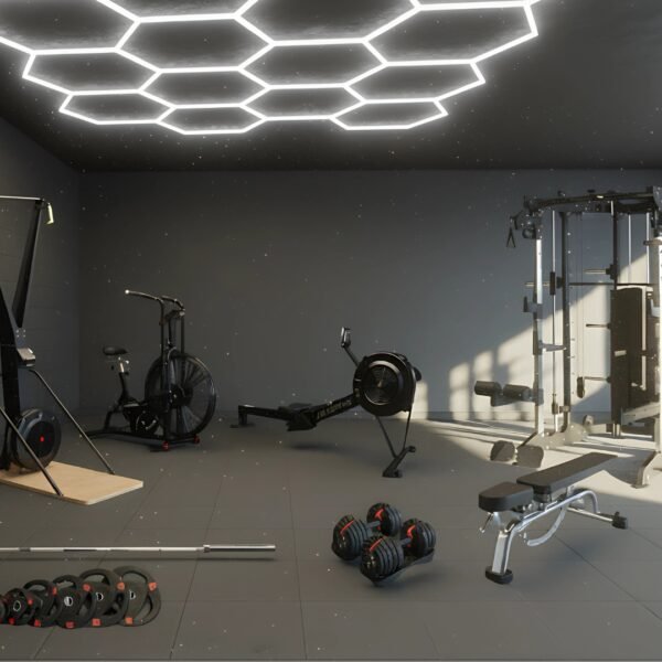 salle de sport complète home gym